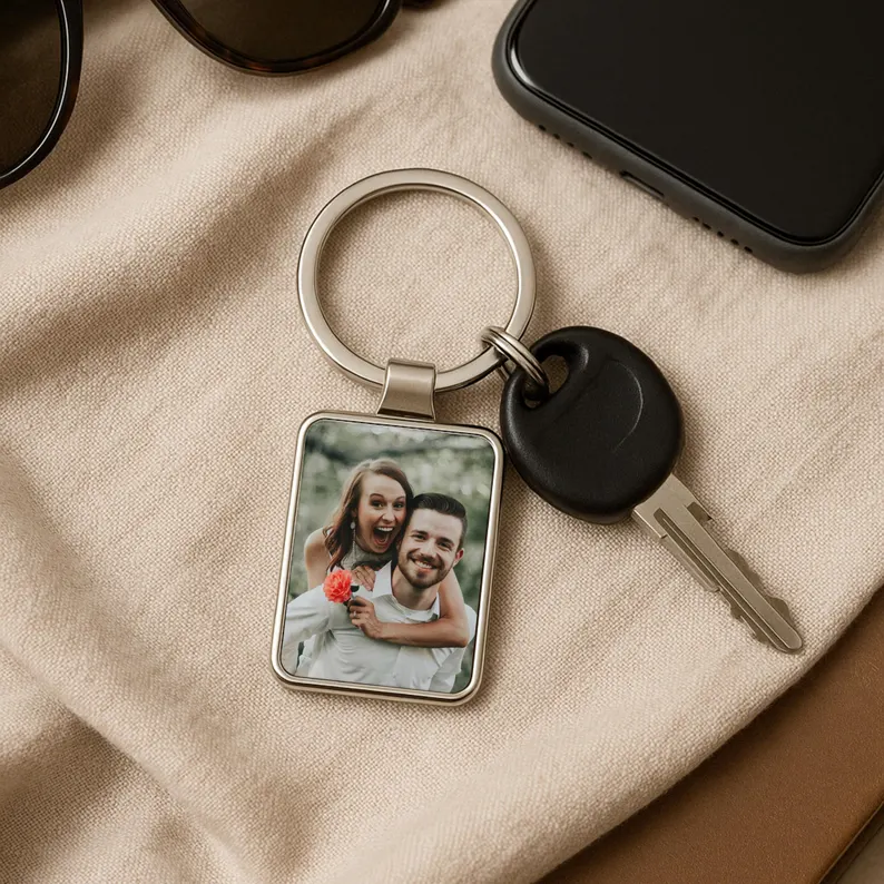 Personalized Photo Keychain