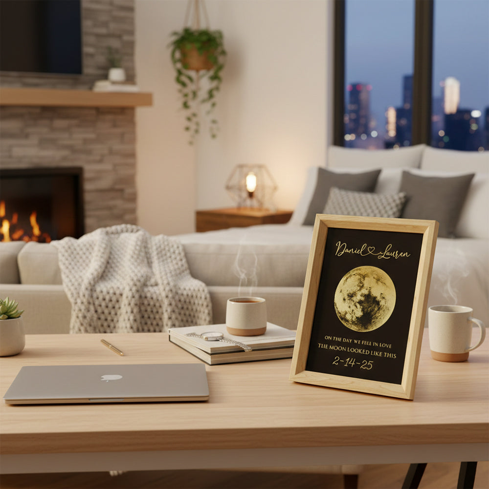 Personalized Moon Phase Frame