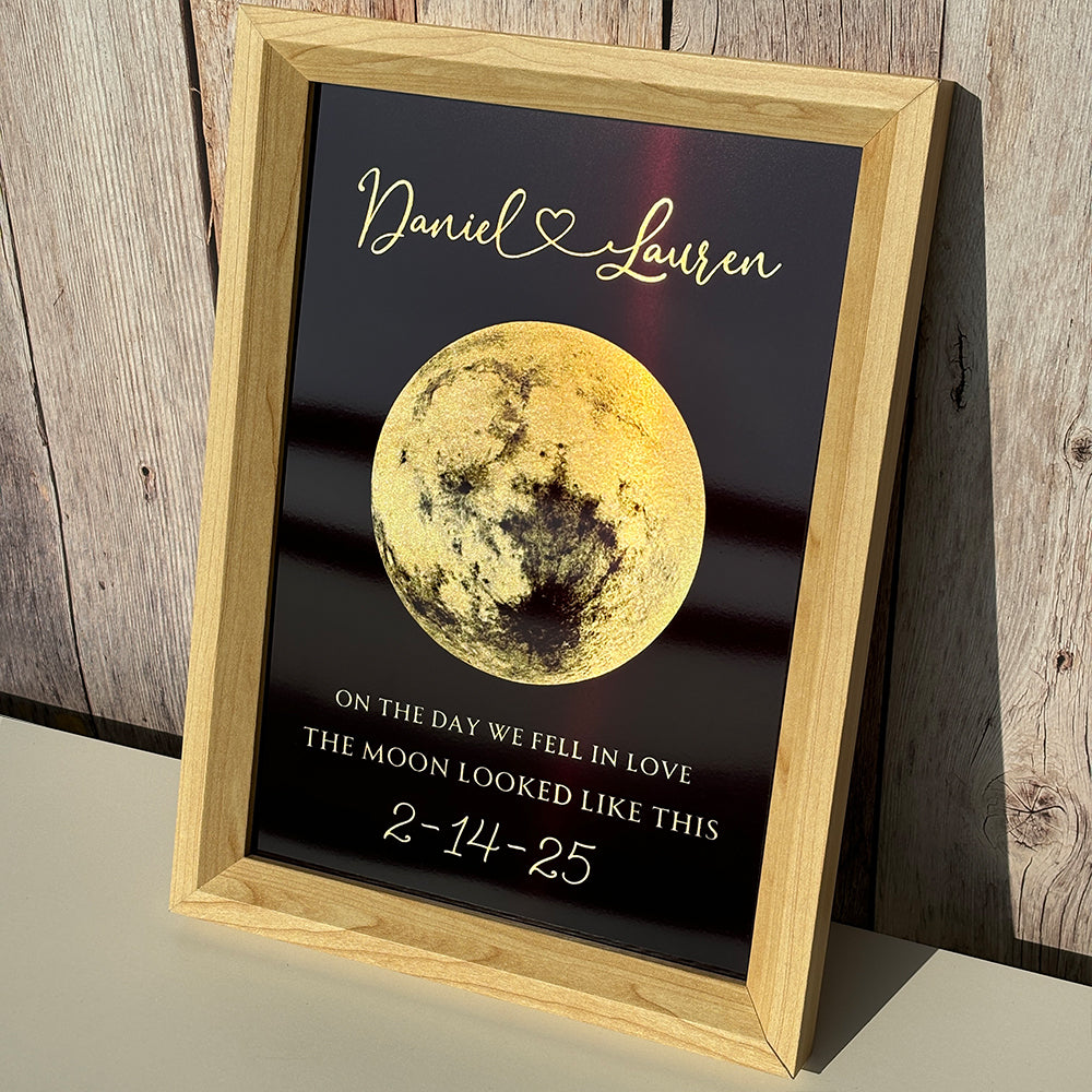 Personalized Moon Phase Frame
