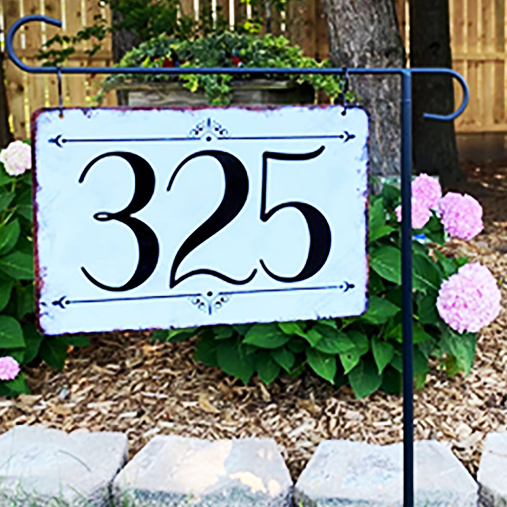 Hanging Custom Address numbers Sign Cute Farmhouse Style