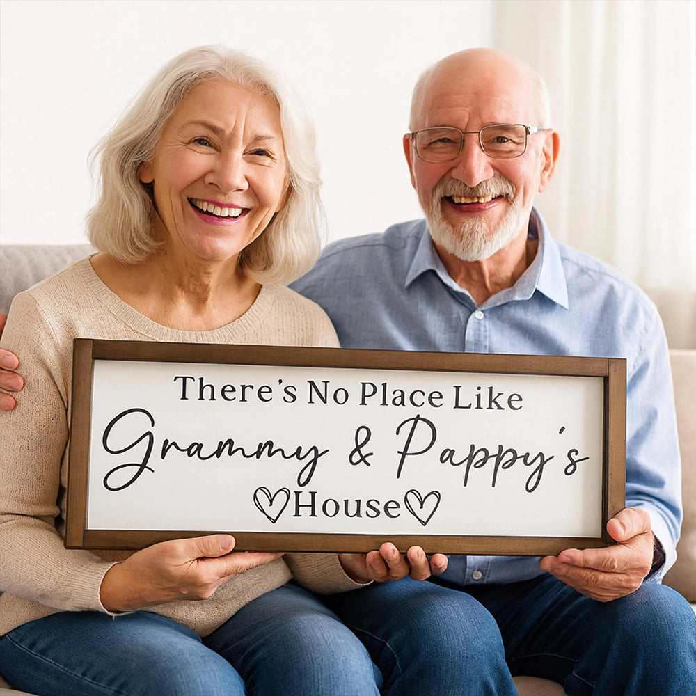 Custom Grandma and Grandpa Sign, Gift For Grandma