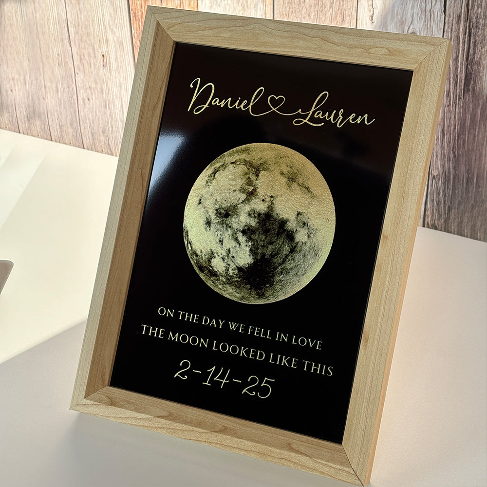 Personalized Moon Phase Frame