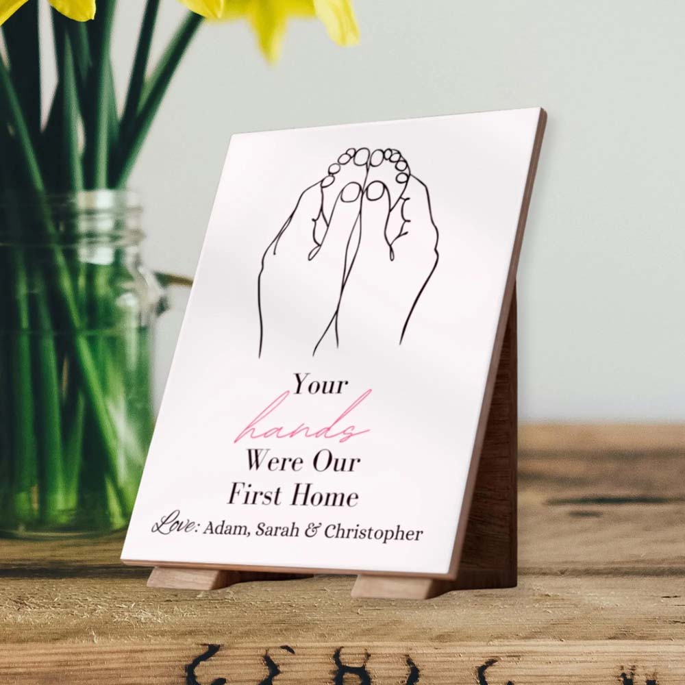 Personalized Mother's Day Ceramic Tile