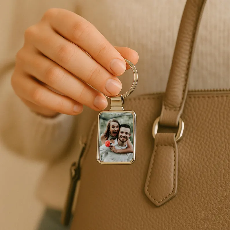 Personalized Photo Keychain