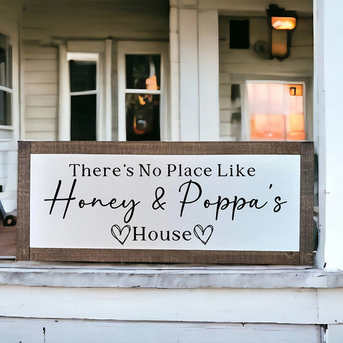 Custom Grandma and Grandpa Sign, Gift For Grandma