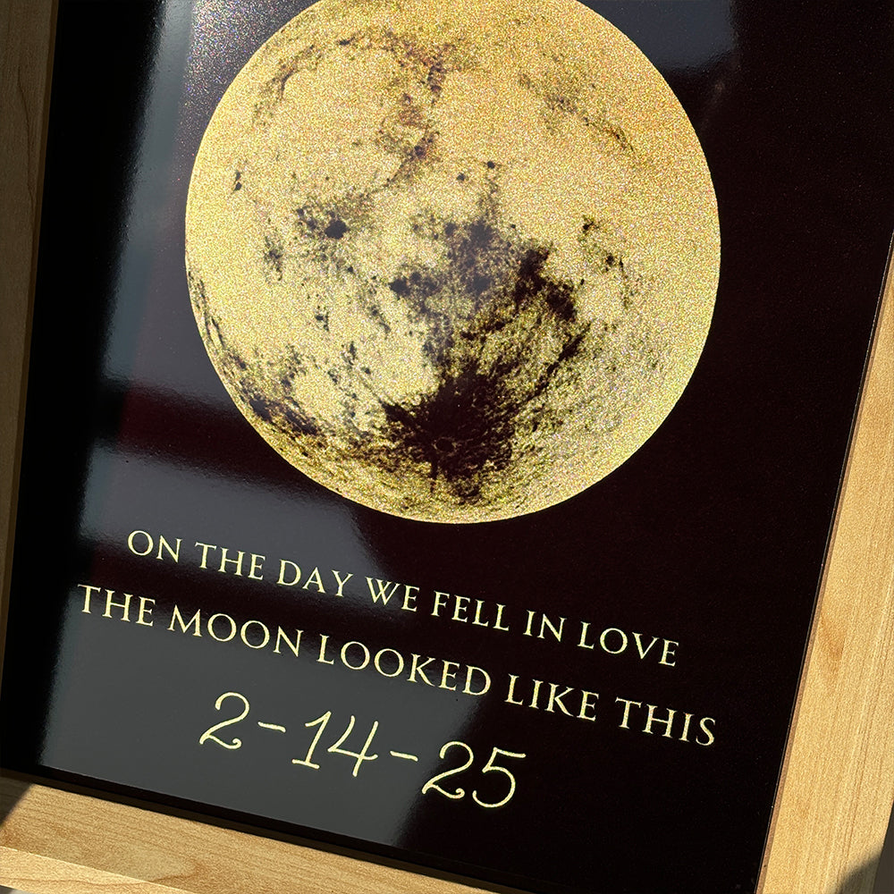 Personalized Moon Phase Frame