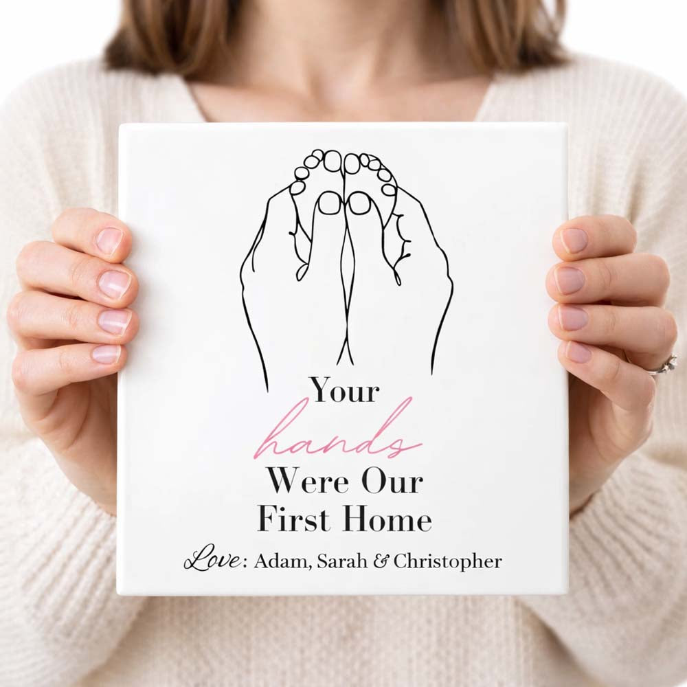 Personalized Mother's Day Ceramic Tile