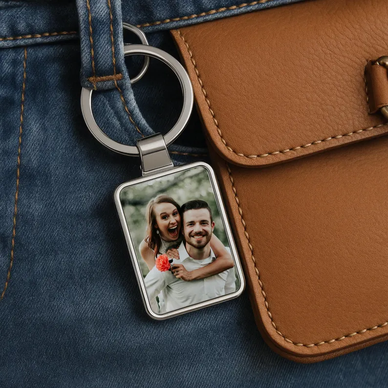 Personalized Photo Keychain