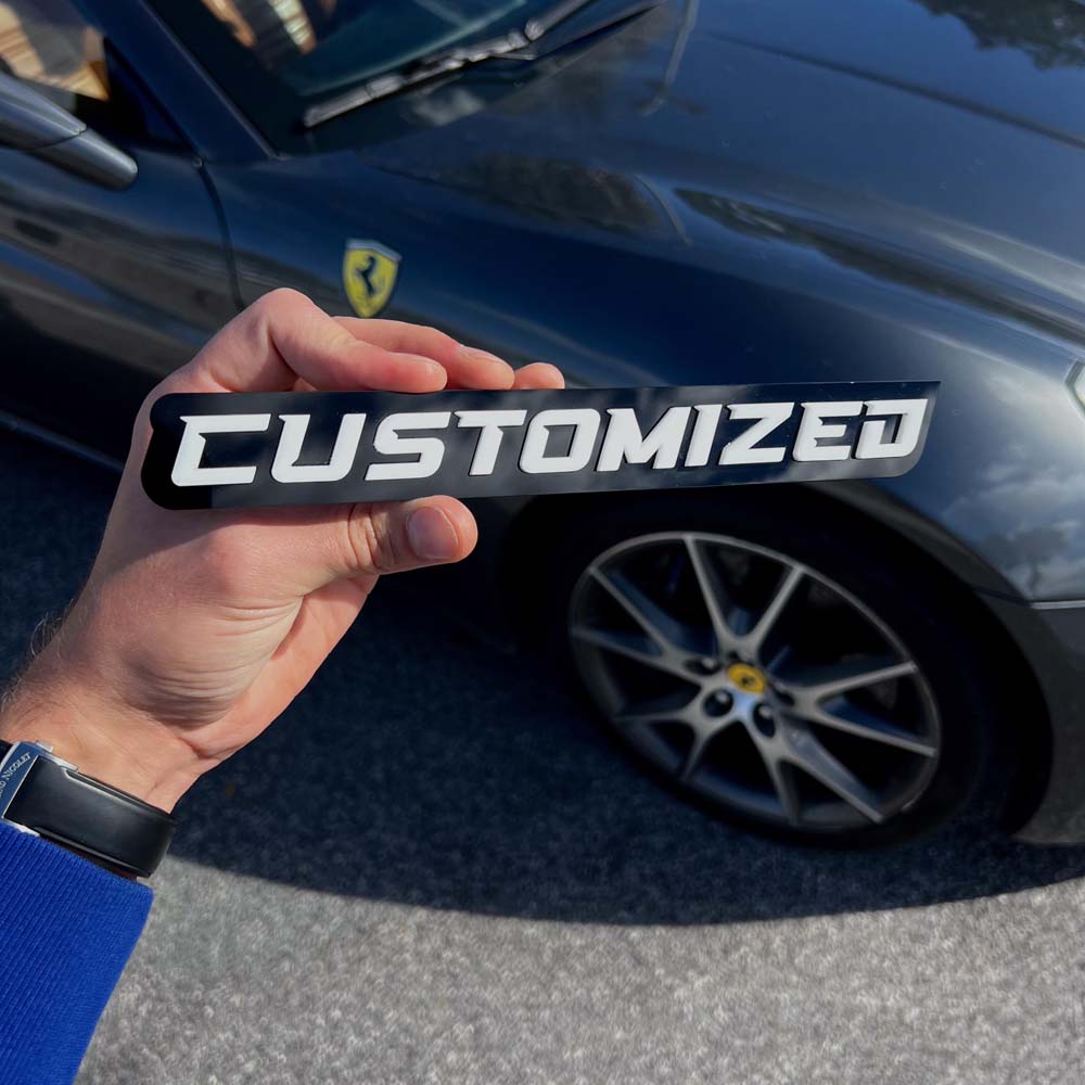 Custom Acrylic Car Emblem