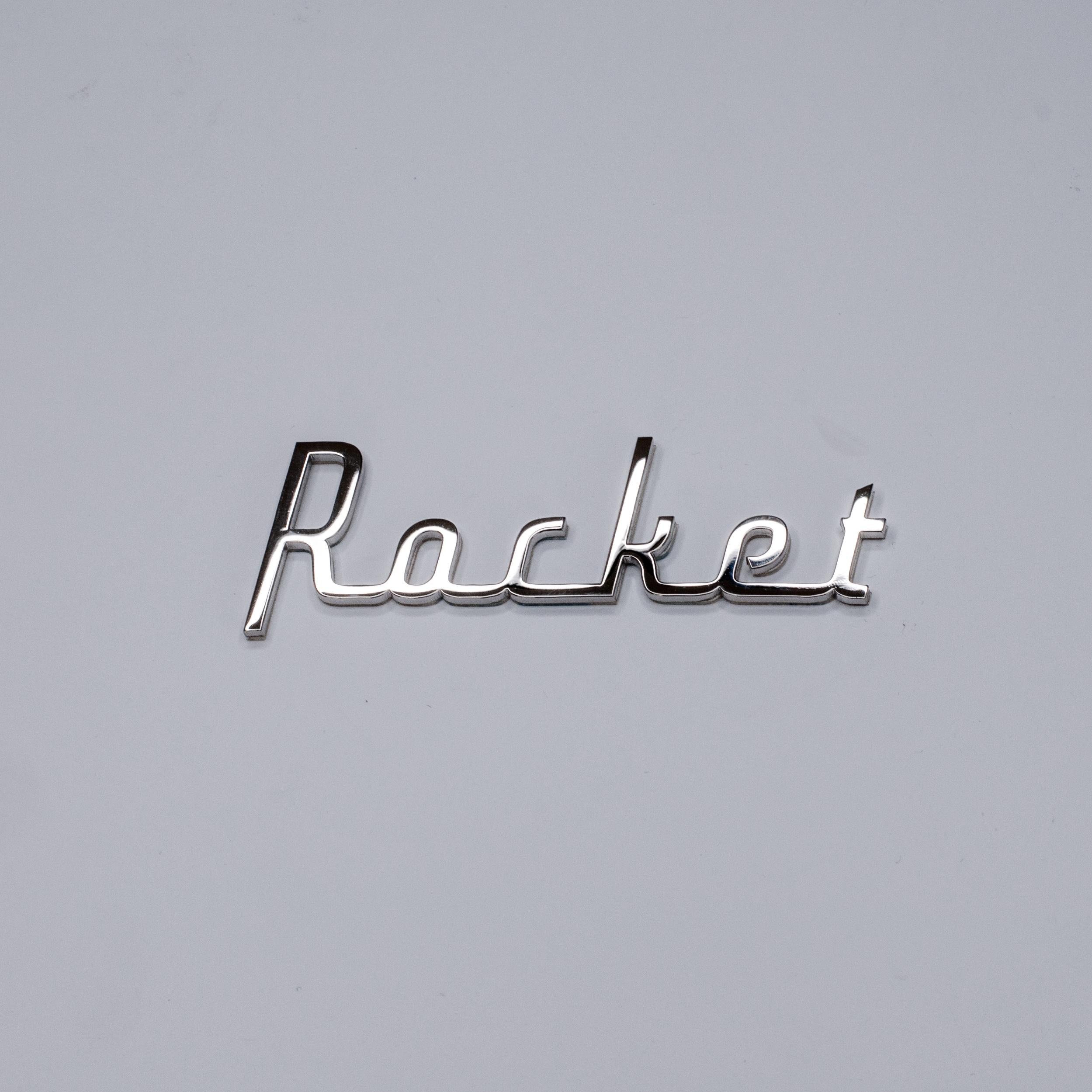 Custom Car Badge – Polished Stainless Steel Logo for Classic or Restomod – Multiple Fonts