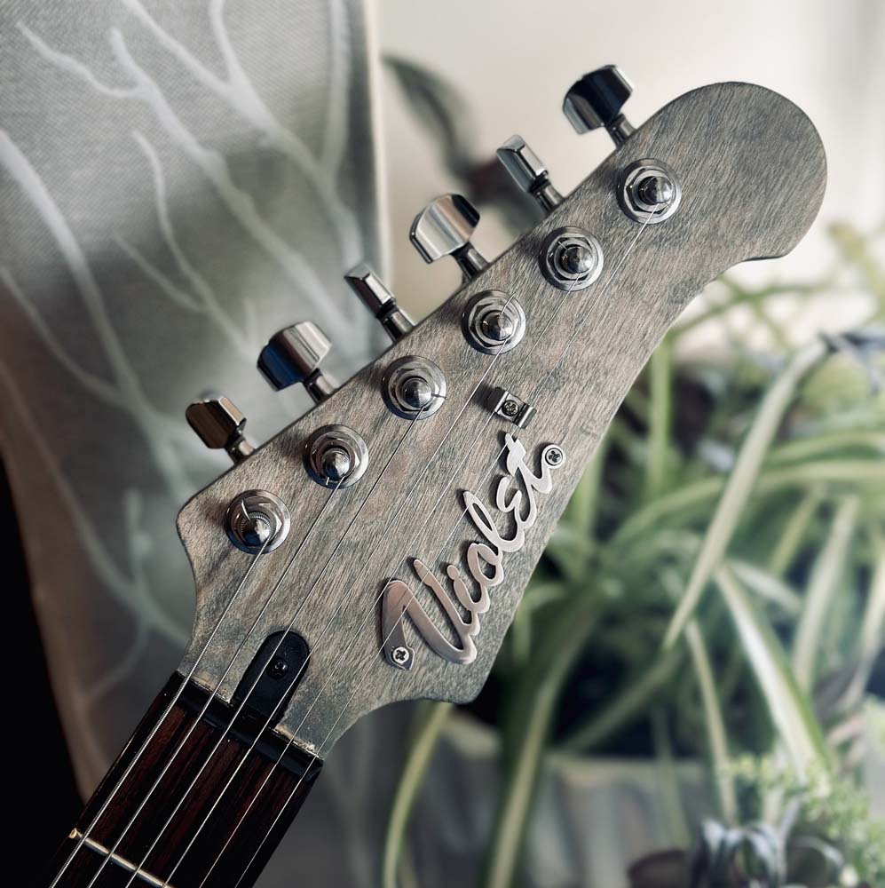 Custom Metal Guitar Logo