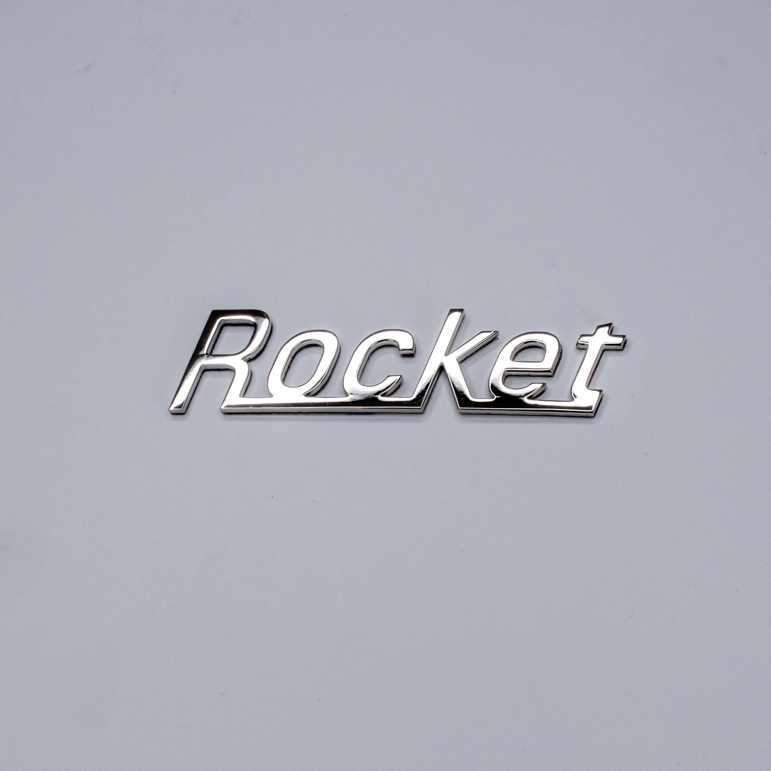 Custom Car Badge – Polished Stainless Steel Logo for Classic or Restomod – Multiple Fonts