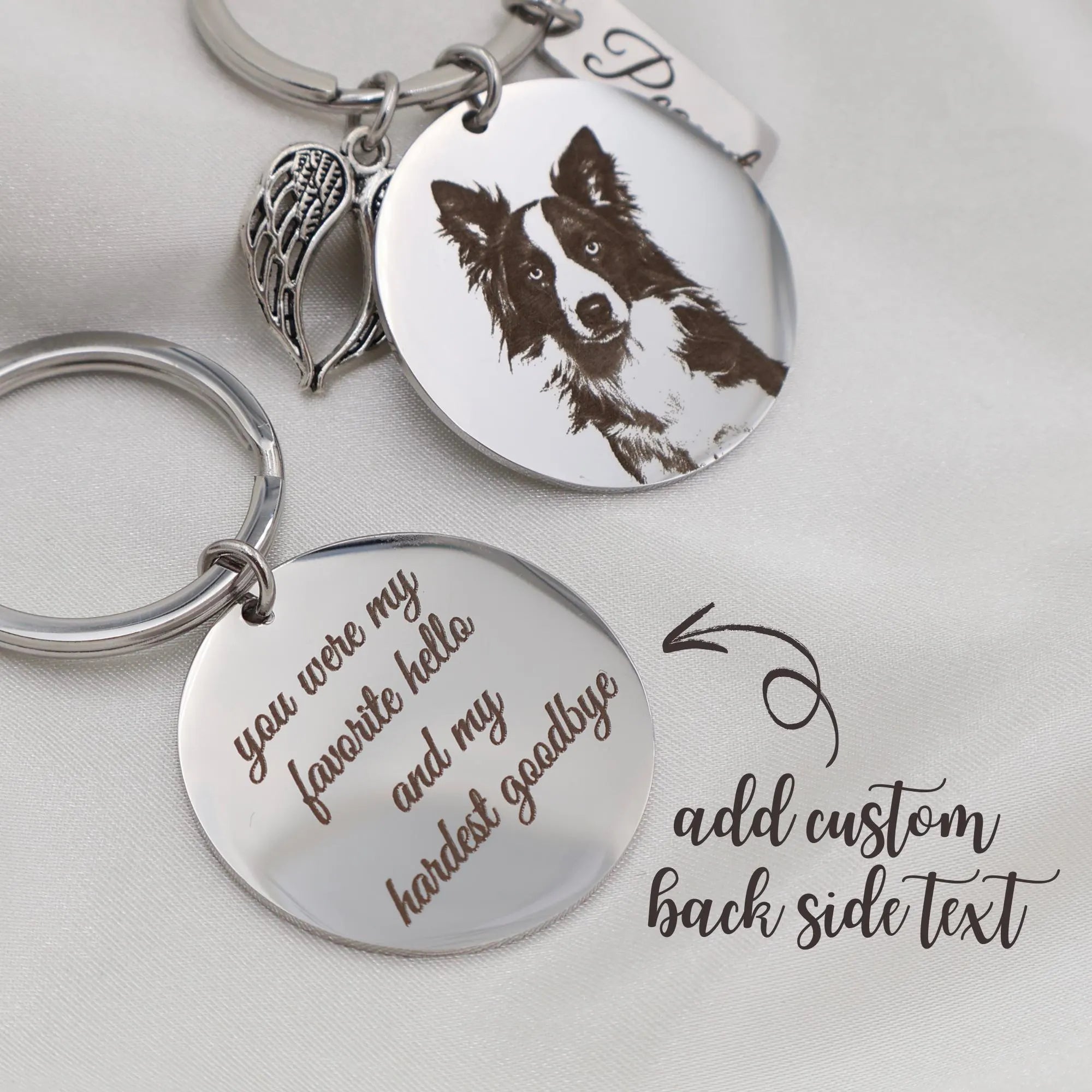 Personalized Pet Photo Keychain