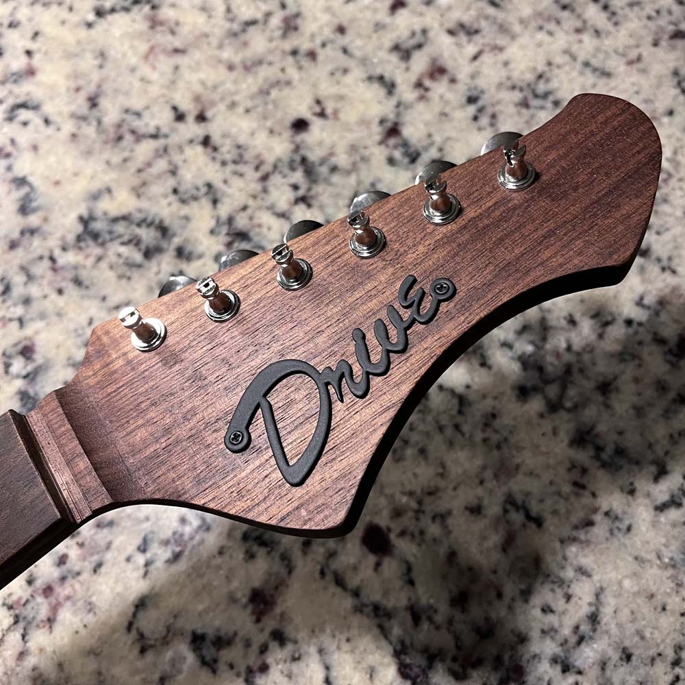 Custom Metal Guitar Logo