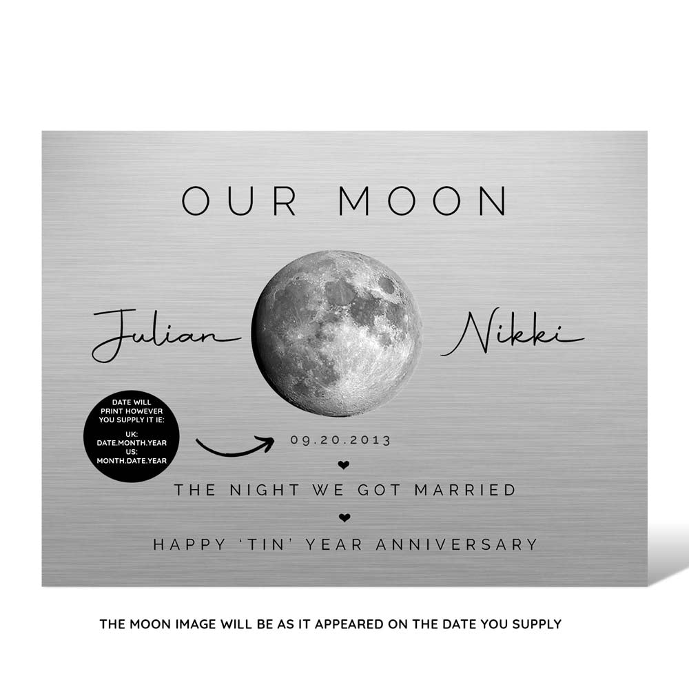 To the Moon and Back ❤️ | 10-Year Anniversary Keepsake
