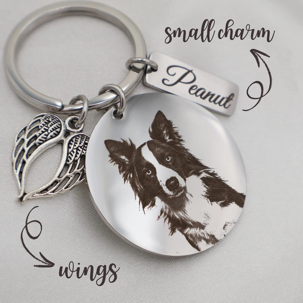 Personalized Pet Photo Keychain