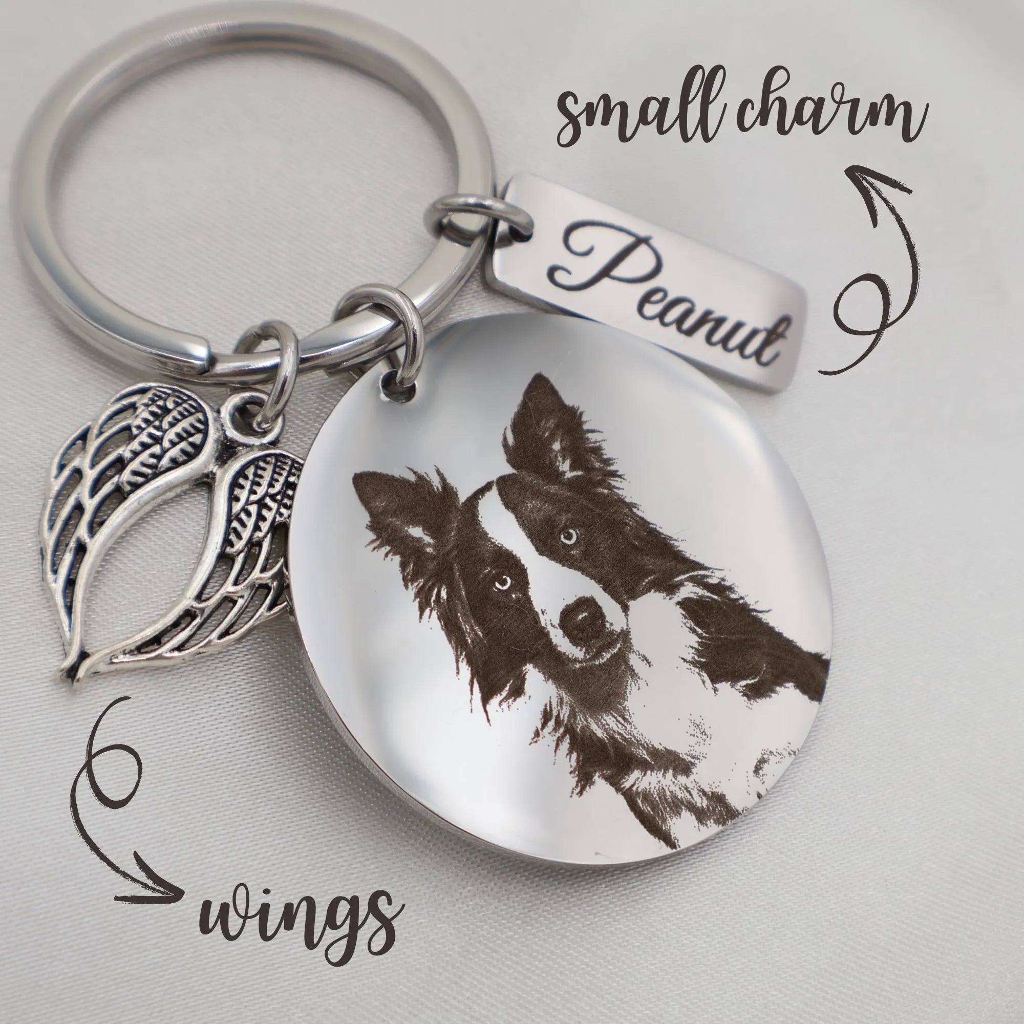 Personalized Pet Photo Keychain