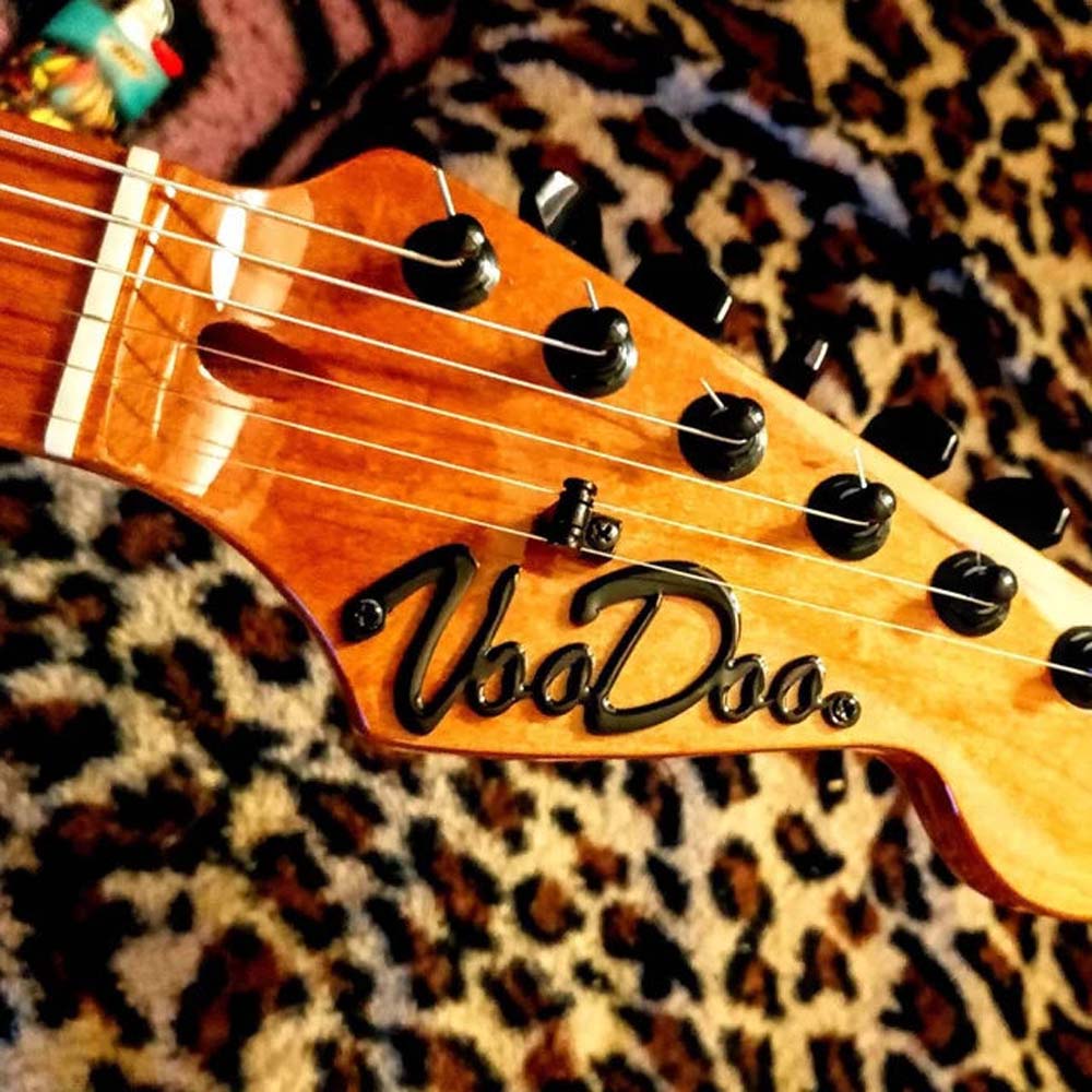 Custom Metal Guitar Logo