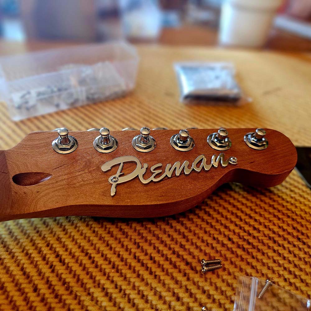 Custom Metal Guitar Logo