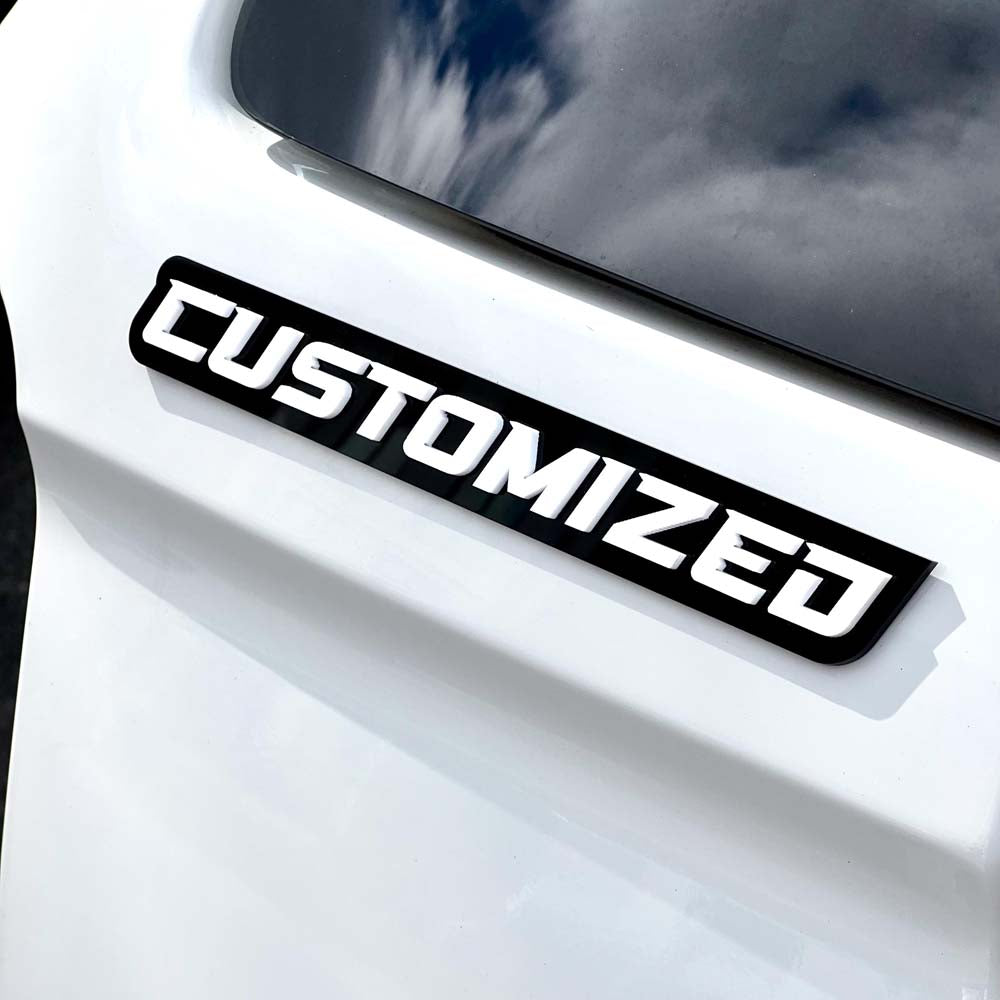Custom Acrylic Car Emblem