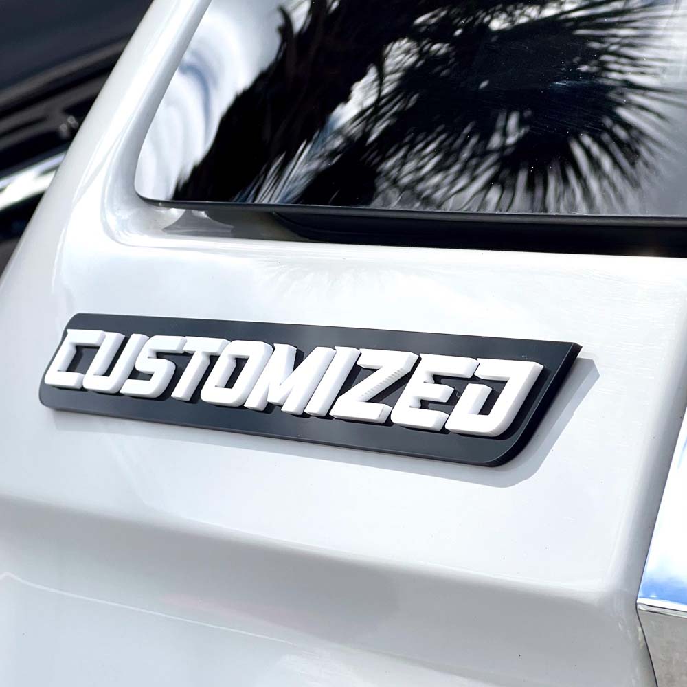 Custom Acrylic Car Emblem