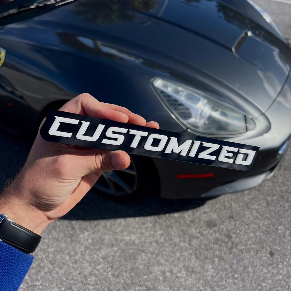 Custom Acrylic Car Emblem