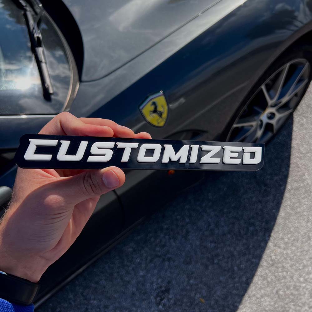 Custom Acrylic Car Emblem