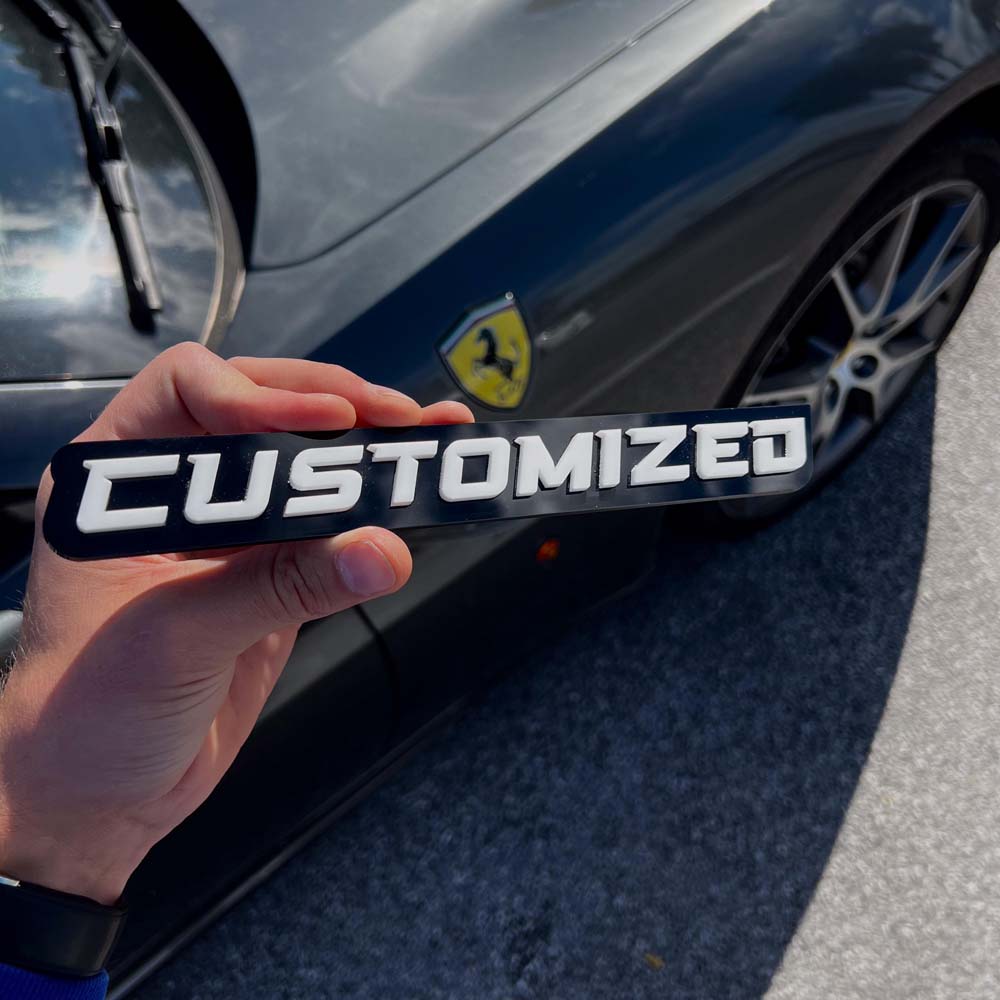 Custom Acrylic Car Emblem