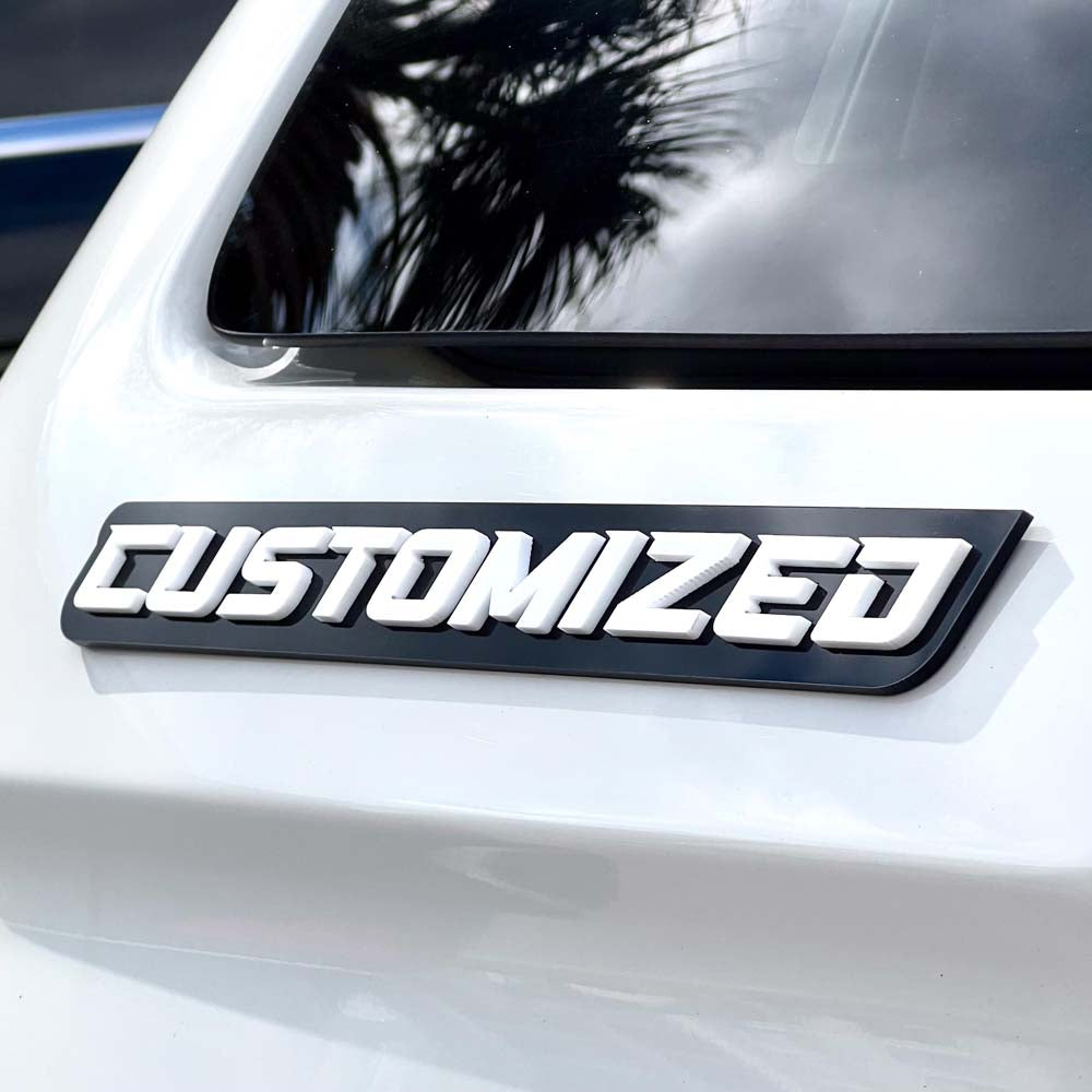 Custom Acrylic Car Emblem