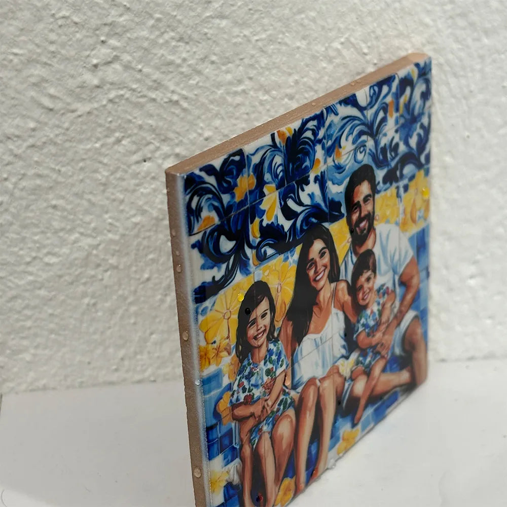 Custom Photo Oilbrush Home Tile