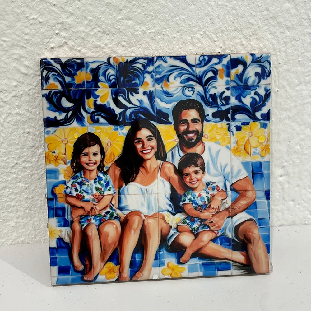 Custom Photo Oilbrush Home Tile