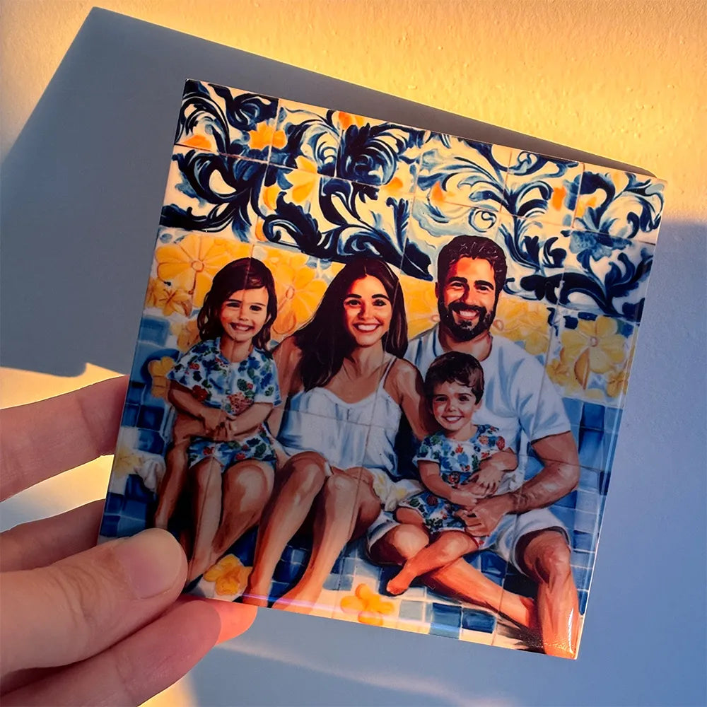 Custom Photo Oilbrush Home Tile