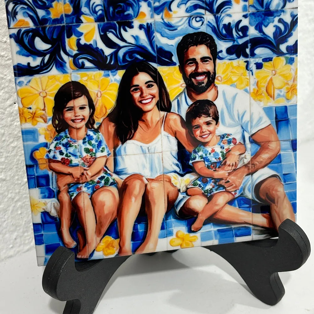 Custom Photo Oilbrush Home Tile