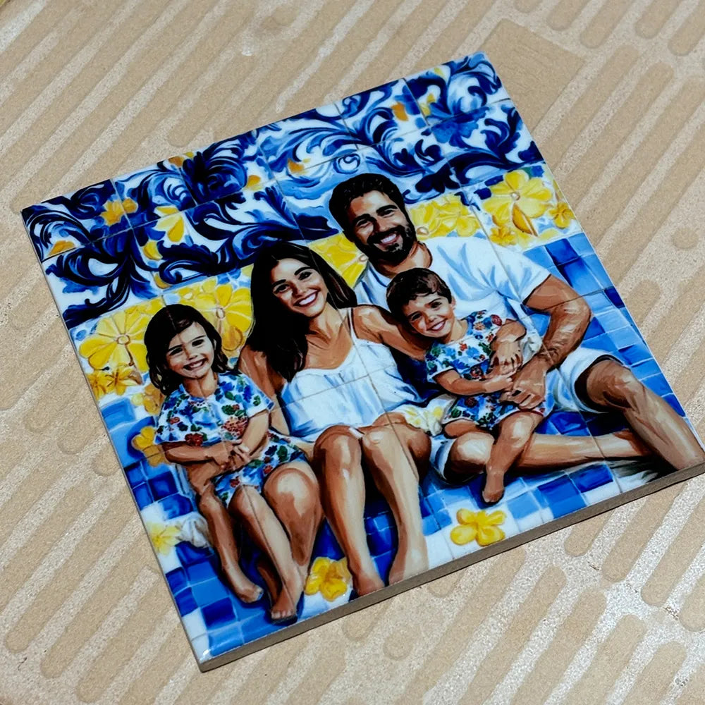 Custom Photo Oilbrush Home Tile